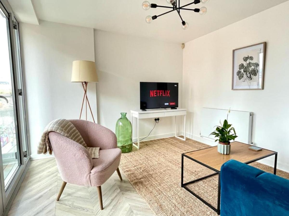 Central Shoreditch Flat By Box Park & Spitalfields Market Londra Dış mekan fotoğraf