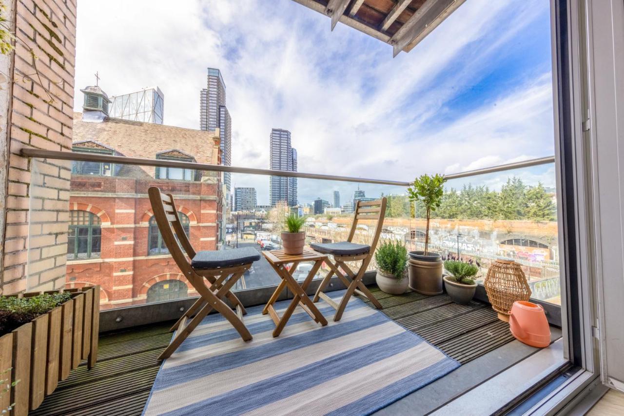 Central Shoreditch Flat By Box Park & Spitalfields Market Londra Dış mekan fotoğraf